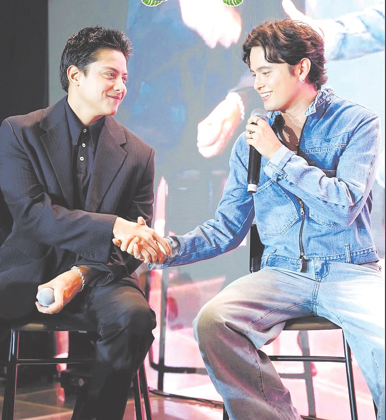James Reid repeatedly mentions Kathryn Bernardo in front of Daniel Padilla