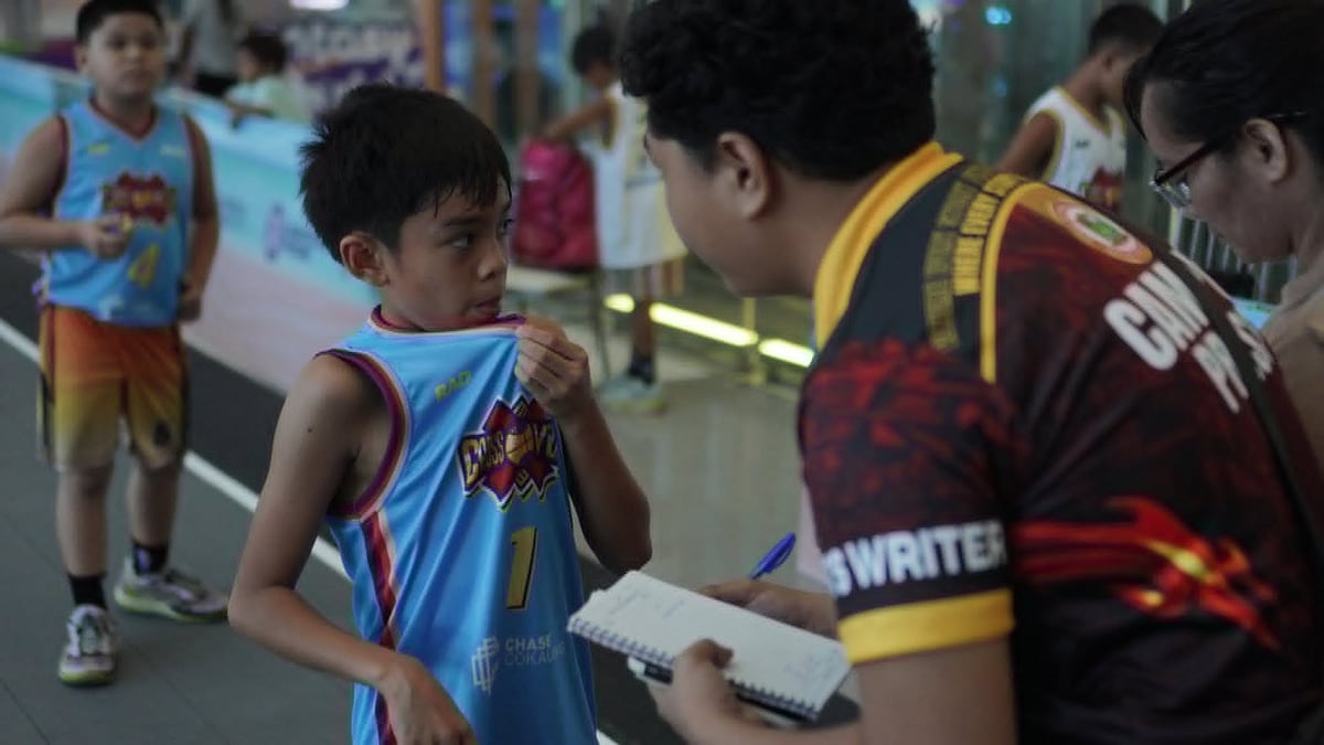 Student journos join sports workshop