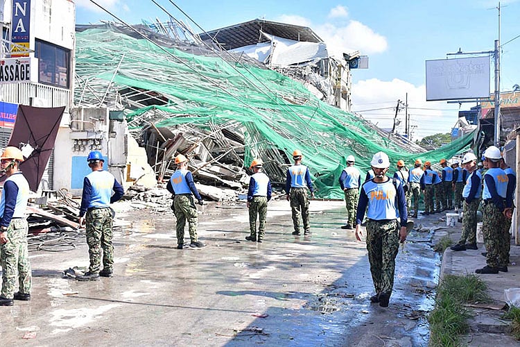 26 rescued from collapsed building in Pampanga