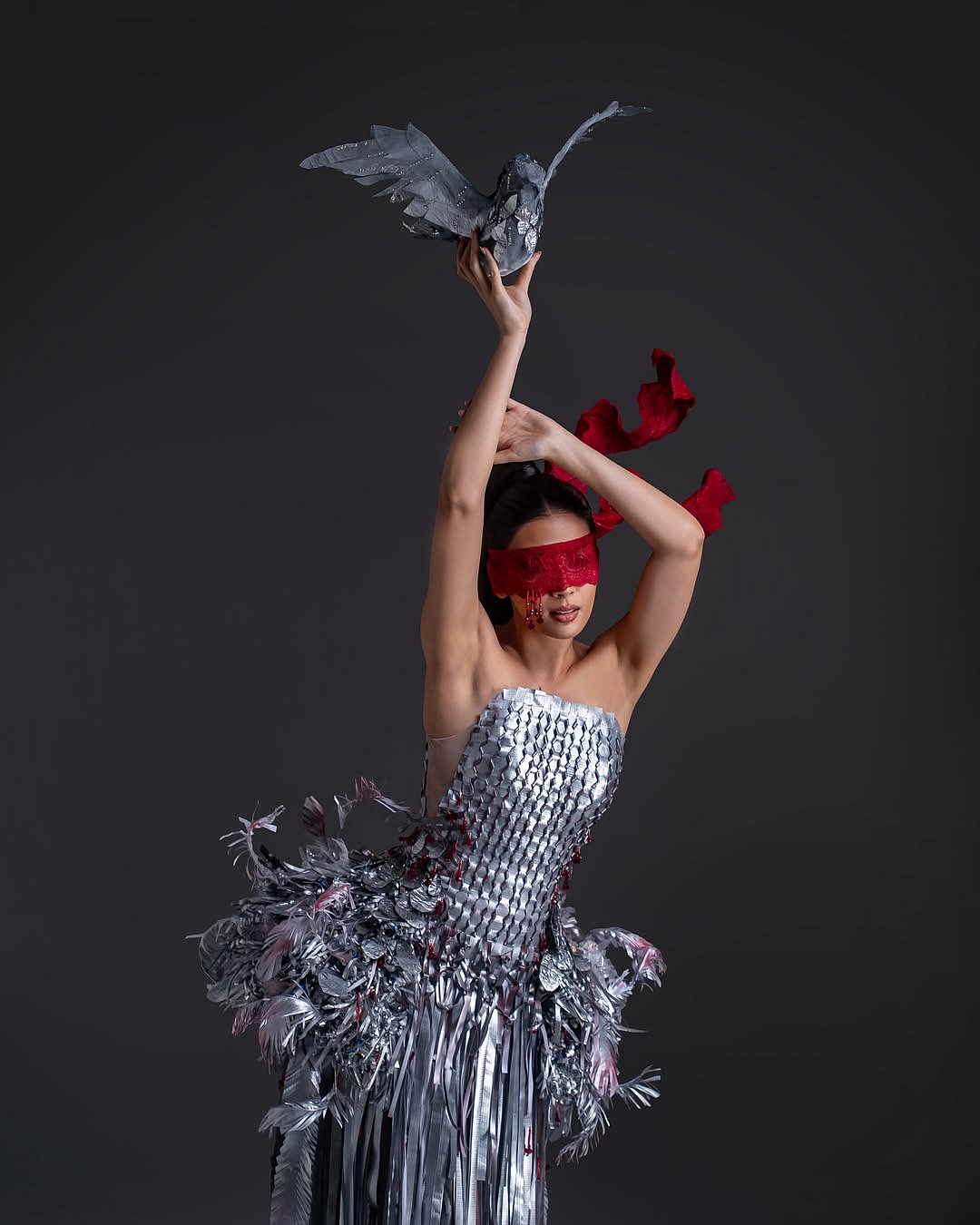 Gabbi Carballo uses fashion to spotlight Binaliw tragedy at Miss Eco International 2026