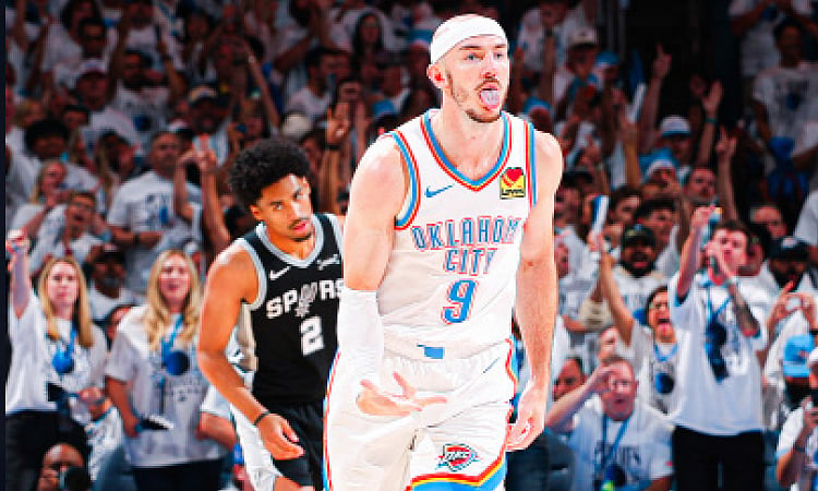 OKC one win away