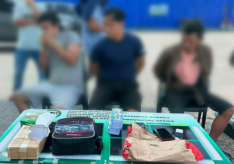 3 HVIs arrested, P6.8-M shabu seized in anti-drug sting