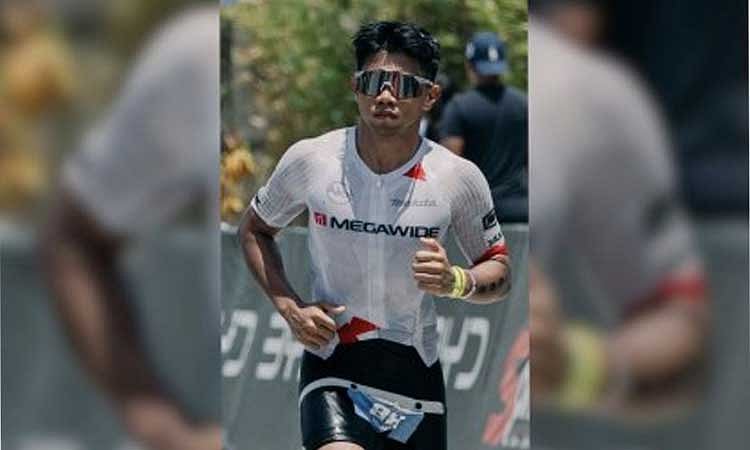 Quiambao, Reig banner IRONMAN 70.3 Subic Bay