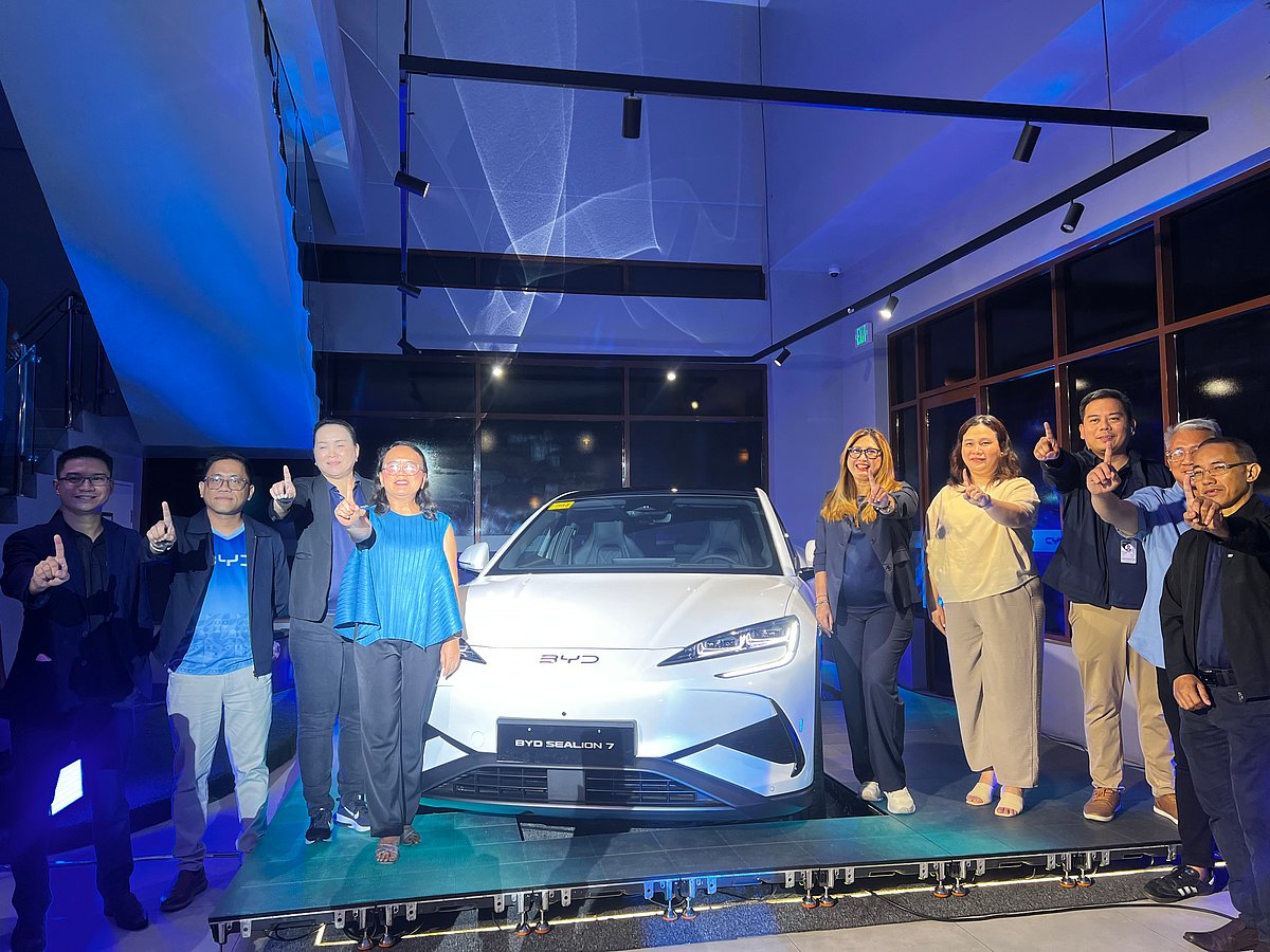 BYD Cebu introduces the all-electric BYD Sealion 7 Performance SVU