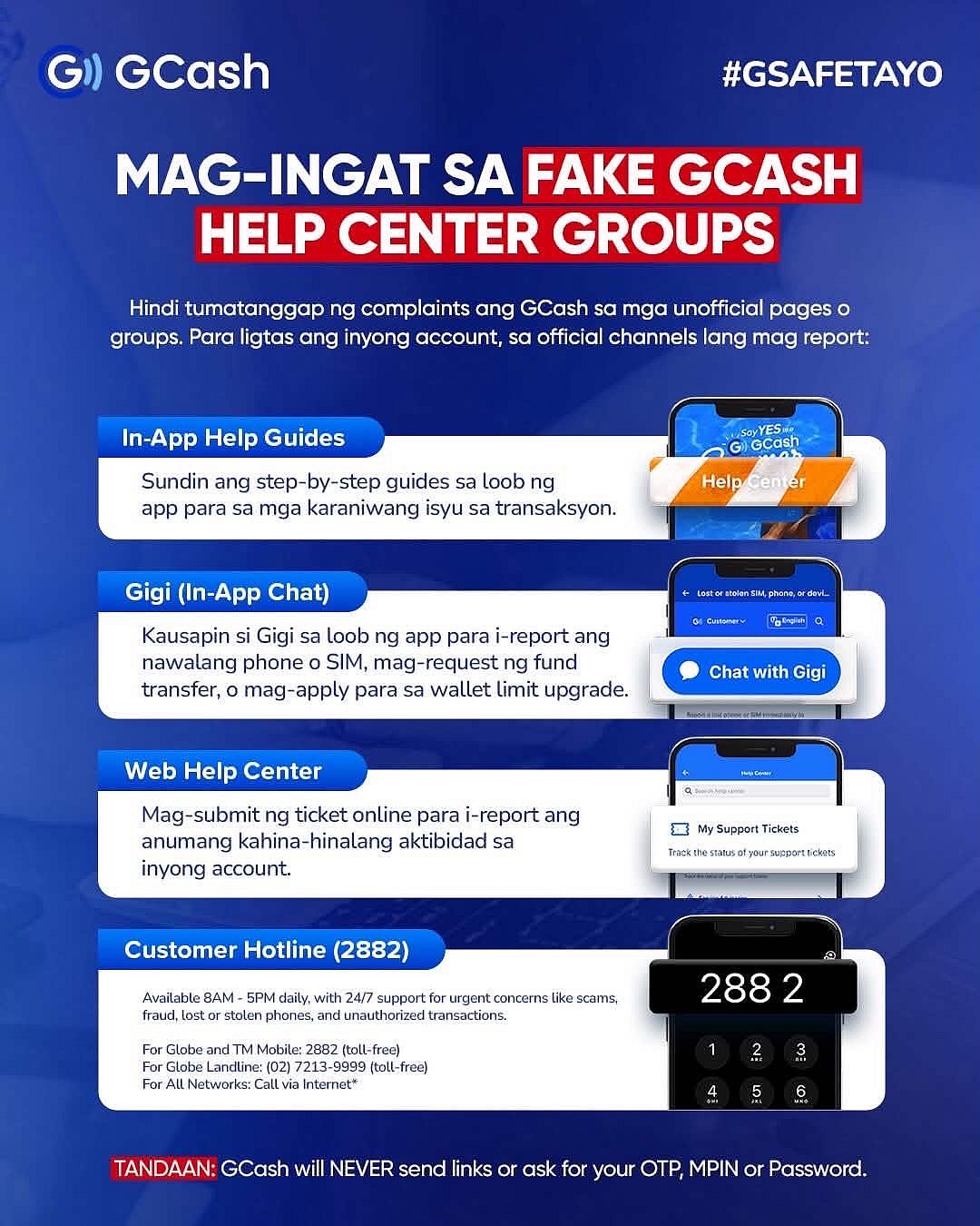 Got a GCash concern? Skip the social media public groups — here’s the safe way to get real help