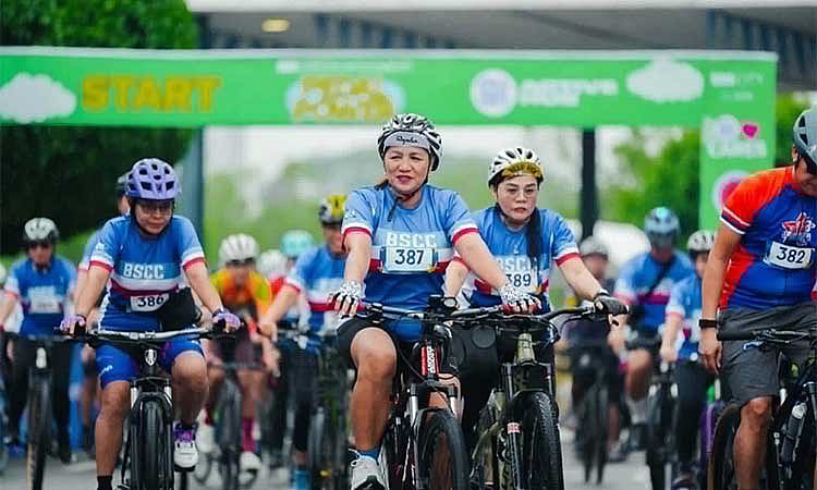 Pedal Power Marks World Bicycle Day at SM City Clark