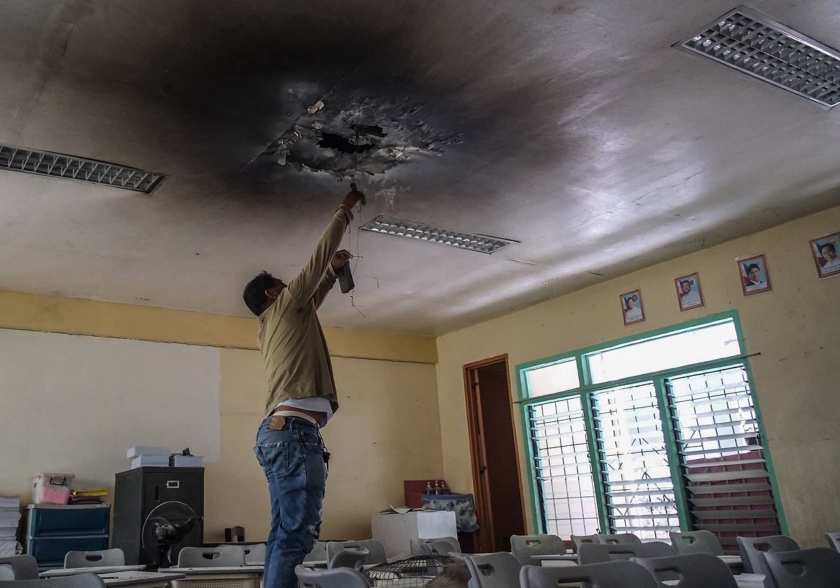 Fire hits Lapu-Lapu School on 1st day of classes