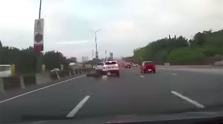 SUV driver in viral SLEX hit-and-run incident surrenders