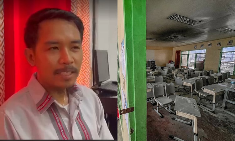 Teacher’s composure, swift action saves school from fire