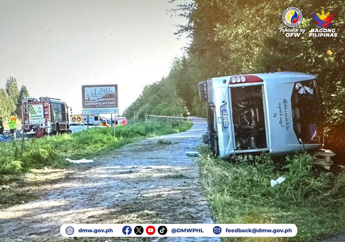DMW eyes legal action after Germany bus crash kills 2 OFWs