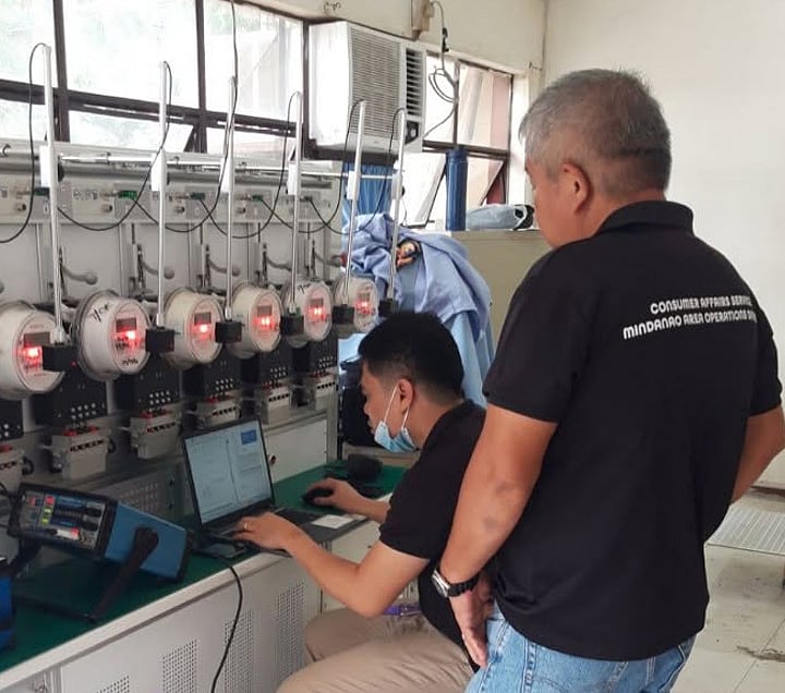 Zamcelco conducts annual meter testing