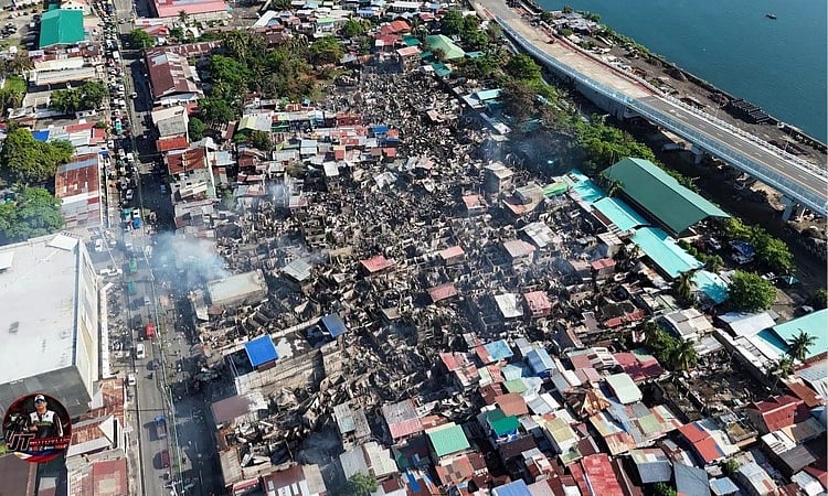 Agdao fire displaces 1,000 Families