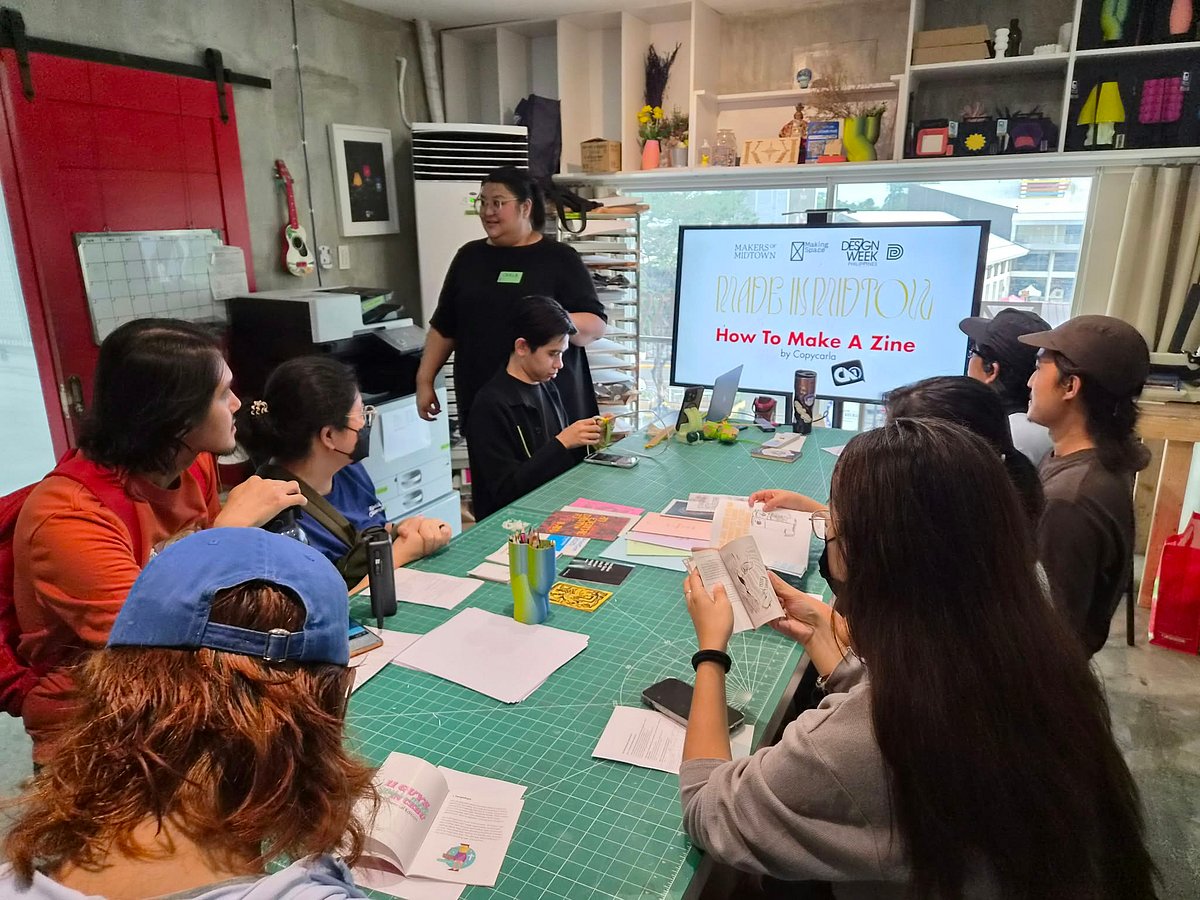 Design week workshop introduces Cebu to Indie print, zine-making