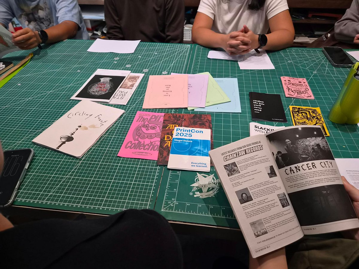Design week workshop introduces Cebu to Indie print, zine-making