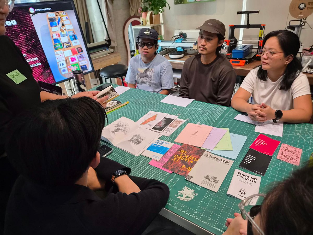 Design week workshop introduces Cebu to Indie print, zine-making