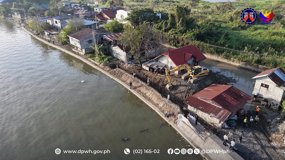 DPWH: Calumpit flood walls complete by early 2027