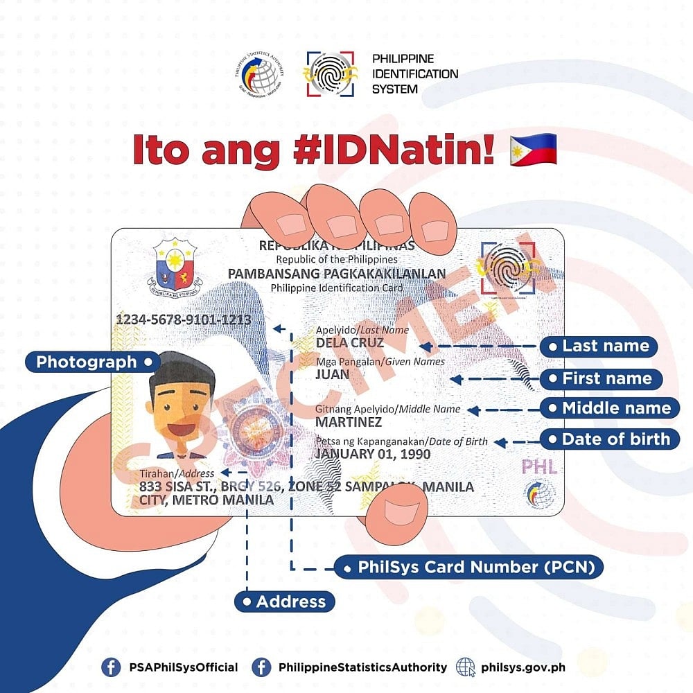 Lehitimong National ID, makuha lamang sa PSA