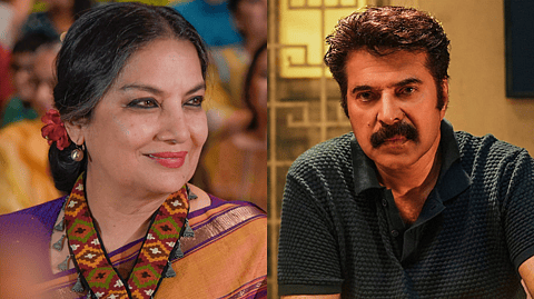 'കാതൽ' നിർമ്മിക്കാൻ മമ്മൂട്ടി കാണിച്ച ധീരതയ്ക്ക് എന്റെ സല്യൂട്ട്, ഒരു ഹിന്ദി താരവും ഇങ്ങനെ ചെയ്യാൻ ധൈര്യം കാണിക്കില്ല: ഷബാന ആസ്മി