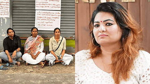 ഫെഫ്കയുടെ ധാർഷ്ട്യത്തിനും ധിക്കാരത്തിനും മുന്നിൽ സർക്കാർ കണ്ണടയ്ക്കുകയാണോ?സർക്കാരിന്റെ അവ​ഗണന മുഴുവൻ സ്ത്രീകളോടുള്ള അവഗണന:സാന്ദ്ര തോമസ്