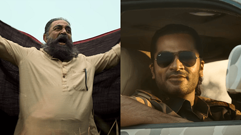 'ഇത് മരണത്തിനും അവനും ഇടയിൽ നടക്കുന്ന കഥ'; പരസ്പരം കൊമ്പുകോർത്ത് എസ്ടിആറും കമൽഹാസനും, ആവേശം നിറച്ച് 'ത​ഗ് ലൈഫ്' ട്രെയ്ലർ  