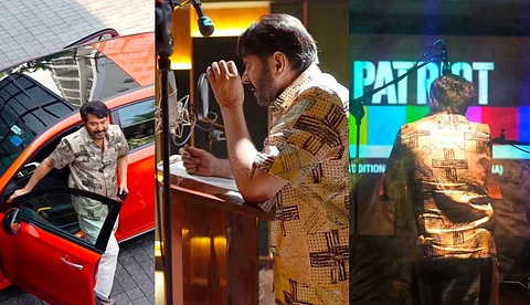 തിയറ്റർ ആഘോഷത്തിനുള്ള നേരം അടുക്കുന്നു; 'പേട്രിയറ്റ്' ഡബ്ബിങ് പൂർത്തിയാക്കി മമ്മൂട്ടി