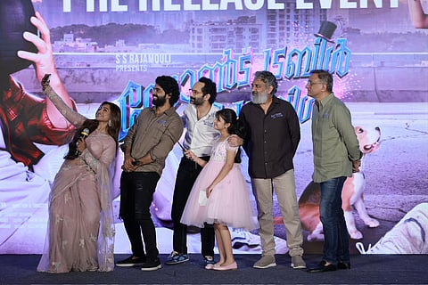 “25 വർഷങ്ങളായി ഞാനും സിനിമയിലുണ്ട്” ഡോണ്ട് ട്രബിൾ ദി ട്രബിൾ പ്രീ റിലീസ് ഇവന്റില്‍ രാജമൗലിയും ഫഹദും കൊച്ചിയിൽ