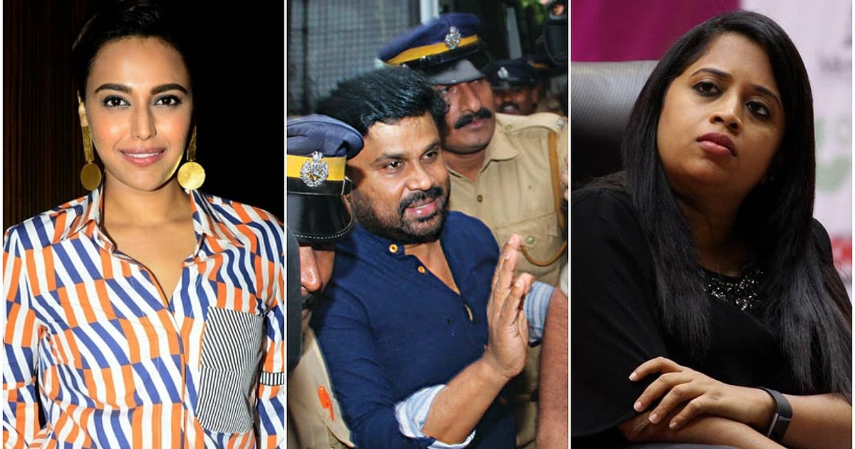 Kerala actor assault case swara bhaskar and dhanya rajendran against ...