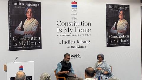 ‘I belong to the Constitution of India’: Indira Jaising on the launch of her memoir ‘The Constitution Is My Home’
