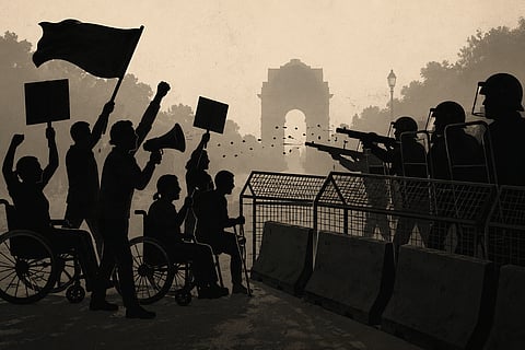 Notes of a Disabled on the Student Protests: What the police crackdown tells us about disability as a political question
