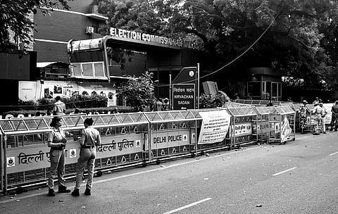 The Freedom of Speech and Fundamental Right to Protest Against CEC Gyanesh Kumar Got Stifled by Police Clamp Down, Shut Down of   Internet