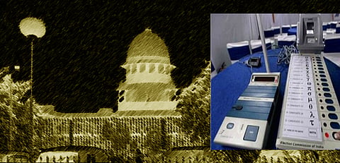 Supreme Court seeks reply from Election Commission on plea questioning why unauthorised persons are handling EVMs