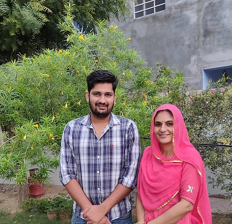 Mandeep Punia and his wife, Leelashree Godara.

Photo Credit:  Leelashree Godara.