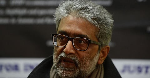 Elgar Parishad accused Gautam Navlakha shifted to ‘Anda cell’ in Taloja prison which affected his health, claims his partner