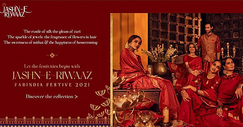 FabIndia's Diwali ad that led to #boycottFabIndia. The ad was later taken down by FabIndia