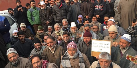 As complaints pour in about cases of forcible land acquisition  in Jammu and Kashmir, High Court expresses its concern over violation of human rights