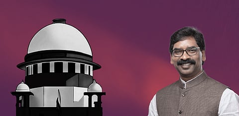 Supreme  Court holds PIL against Jharkhand CM Hemant Soren not maintainable