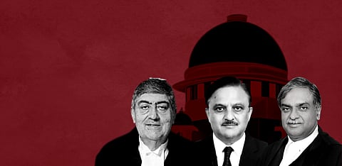 Justice Sanjay Kishan Kaul, Justice Abhay S. Okay and Justice Vikram Nath. 