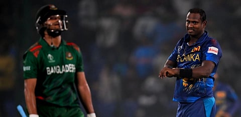 What is the cricket law on ‘timed out’ and why has it created a storm?