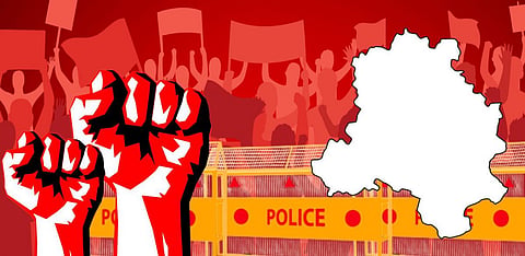 Scenes from the Ghazipur border: Capital, margins and the bridge of protests