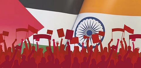 Will the tiny sparks of student protests in India rekindle the flame of India’s historical support for Palestine?