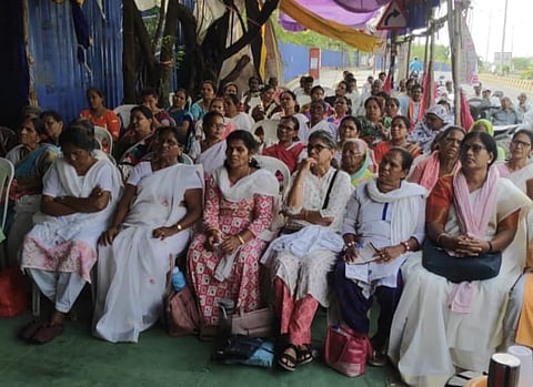 महाराष्ट्र: बाबा साहब की विरासत बचाने के लिए 128 दिनों से धरने पर बैठी महिलाएं!