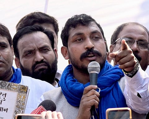 भीम आर्मी राष्ट्रीय अध्यक्ष चन्द्रशेखर आजाद 