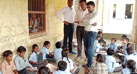 बाड़मेर स्कूल में जांच के लिए पहुंची विभागीय टीम 