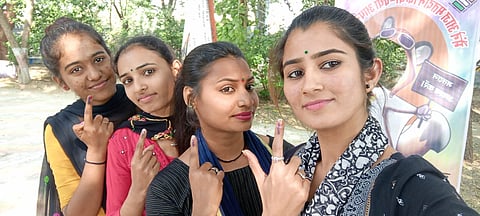 मतदान को लेकर वोटर्स खासकर युवाओं में ख़ासा उत्साह देखा गया. 