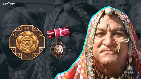 बहरूपिया कलाकार जानकी लाल भांड को मिला पद्मश्री। 