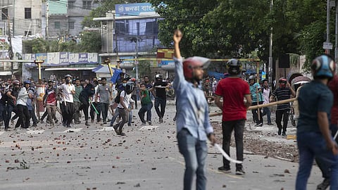 बांग्लादेश में हिंसक प्रदर्शन