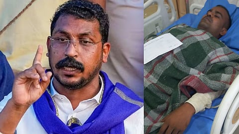 पत्रकत्र सत्य प्रकाश भारती की थाने में पिटाई पर भड़के भीम आर्मी चीफ 