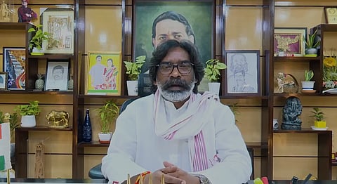 झारखंड के मुख्यमंत्री हेमंत सोरेन