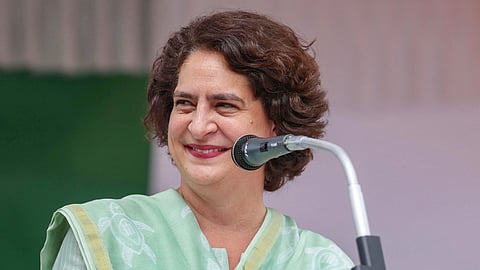 कांग्रेस महासचिव प्रियंका गांधी