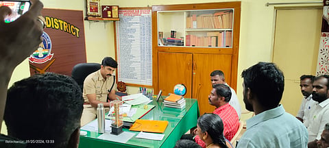 एंथोनीयम्मल ने बुधवार को अंबासमुद्रम उप पुलिस अधीक्षक (डीएसपी) सतीश कुमार के समक्ष अपनी शिकायत दर्ज कराई। 